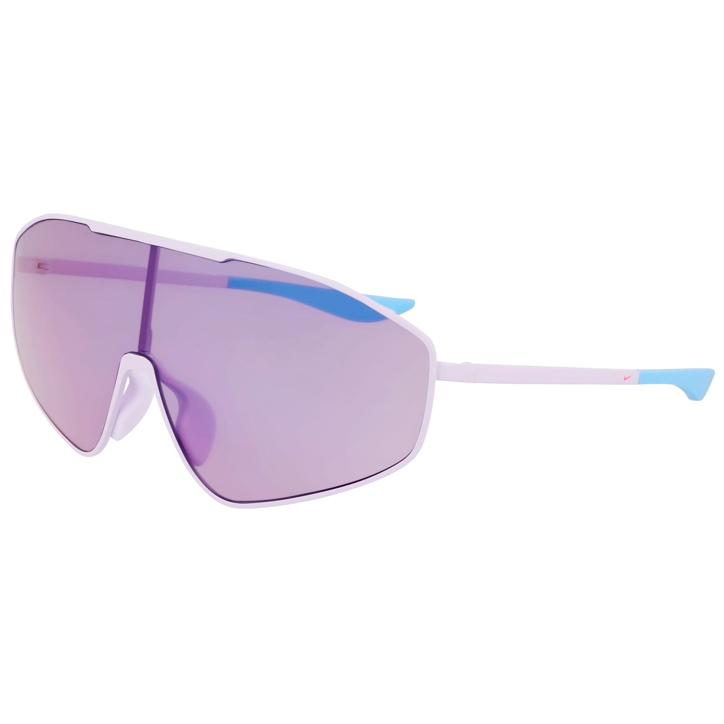 Nike Unisex ECHOSHIELD2F Sunglasses with Metal Frame, Purple, Lens/Bridge/Temple Dimensions 66/10/140 mm