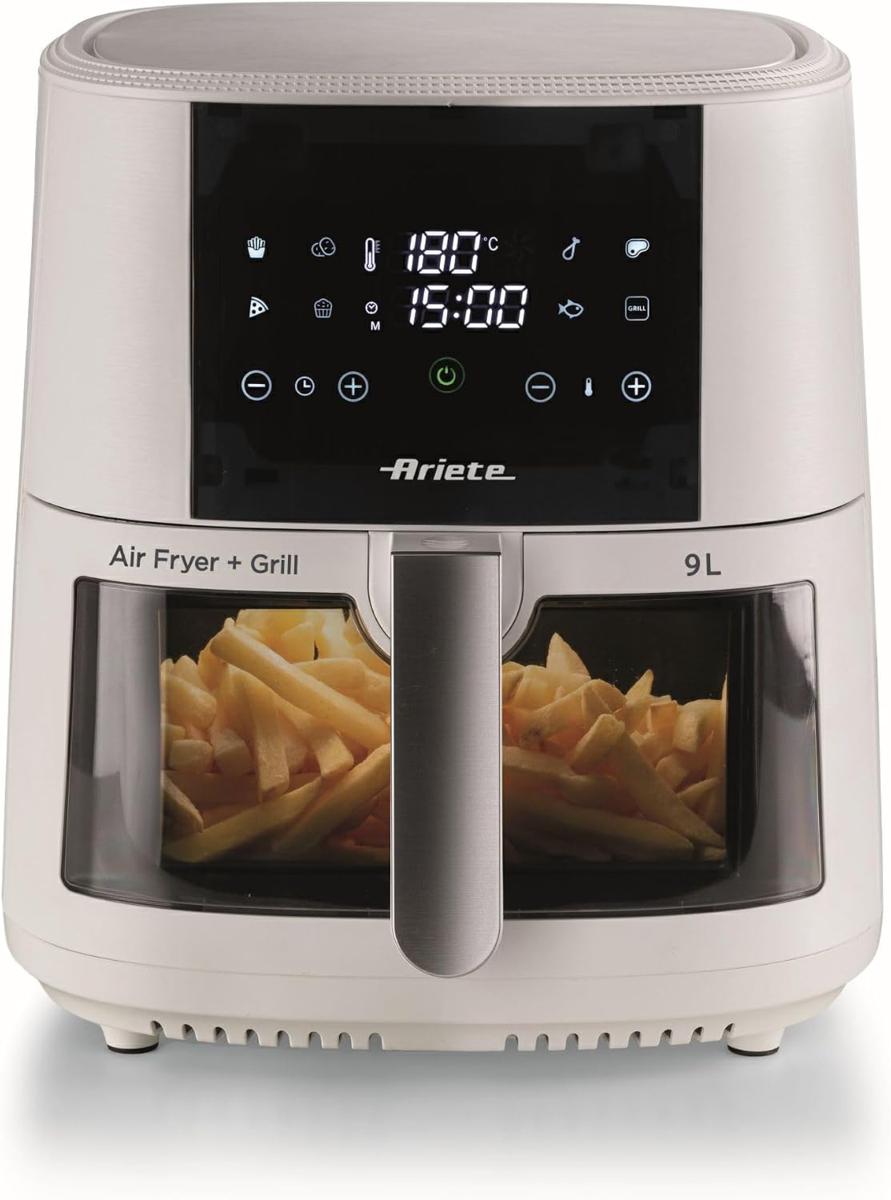 Ariete Friggitrice ad Aria 4630 Air Fryer 9l 1500W Bianco