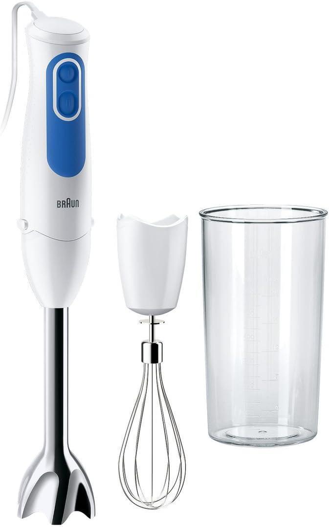 Braun Frullatore ad Immersione MQ3005WH 700W Bianco/Blu