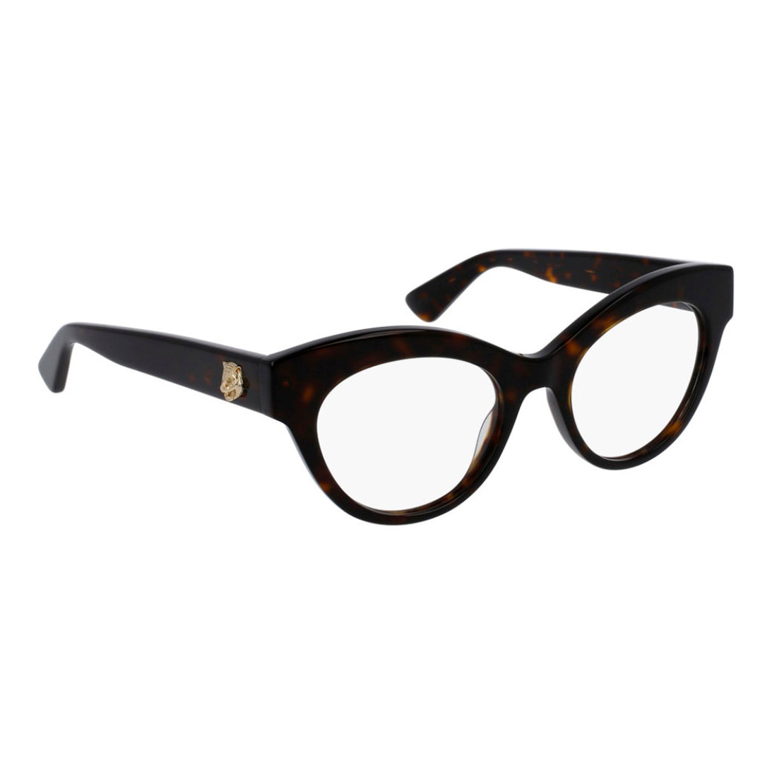 Gucci Women's Eyeglasses GG0030O-002 Brown Acetate Frame 49/19 140 mm