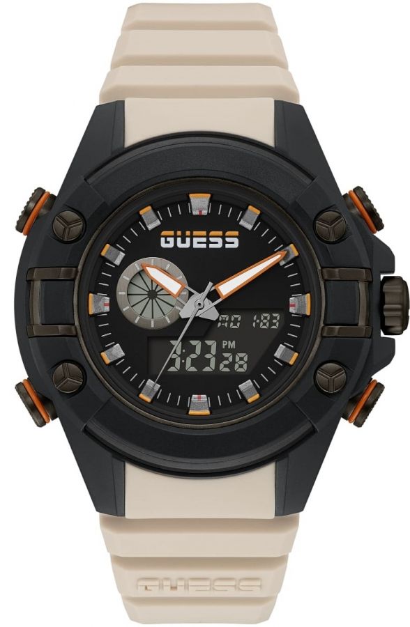 Watch Guess Man GW0269G1 (47MM) Beige