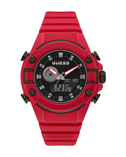 Watch Guess Man GW0269G5 (47MM) Red