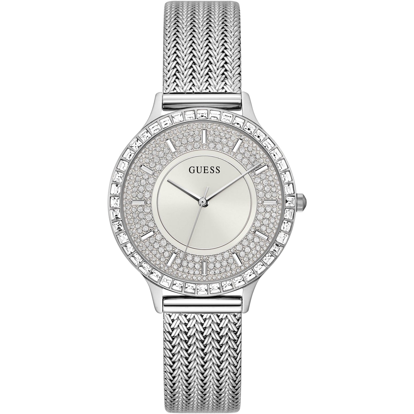 Guess Women’s Watch GW0402L1, 38mm Grey Stainless Steel