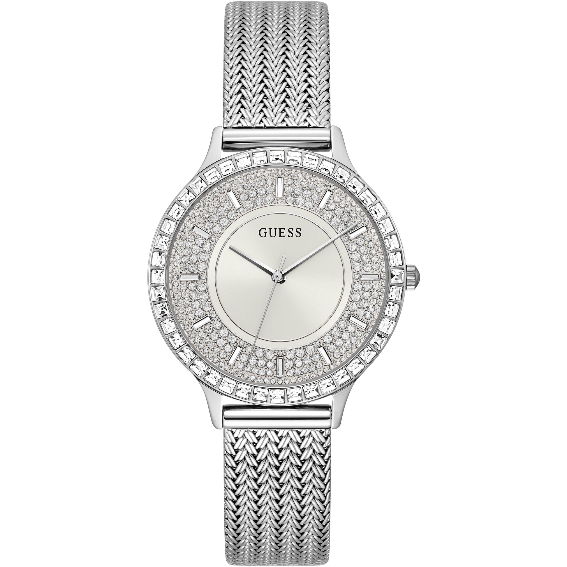 Guess Women’s Watch GW0402L1, 38mm Grey Stainless Steel