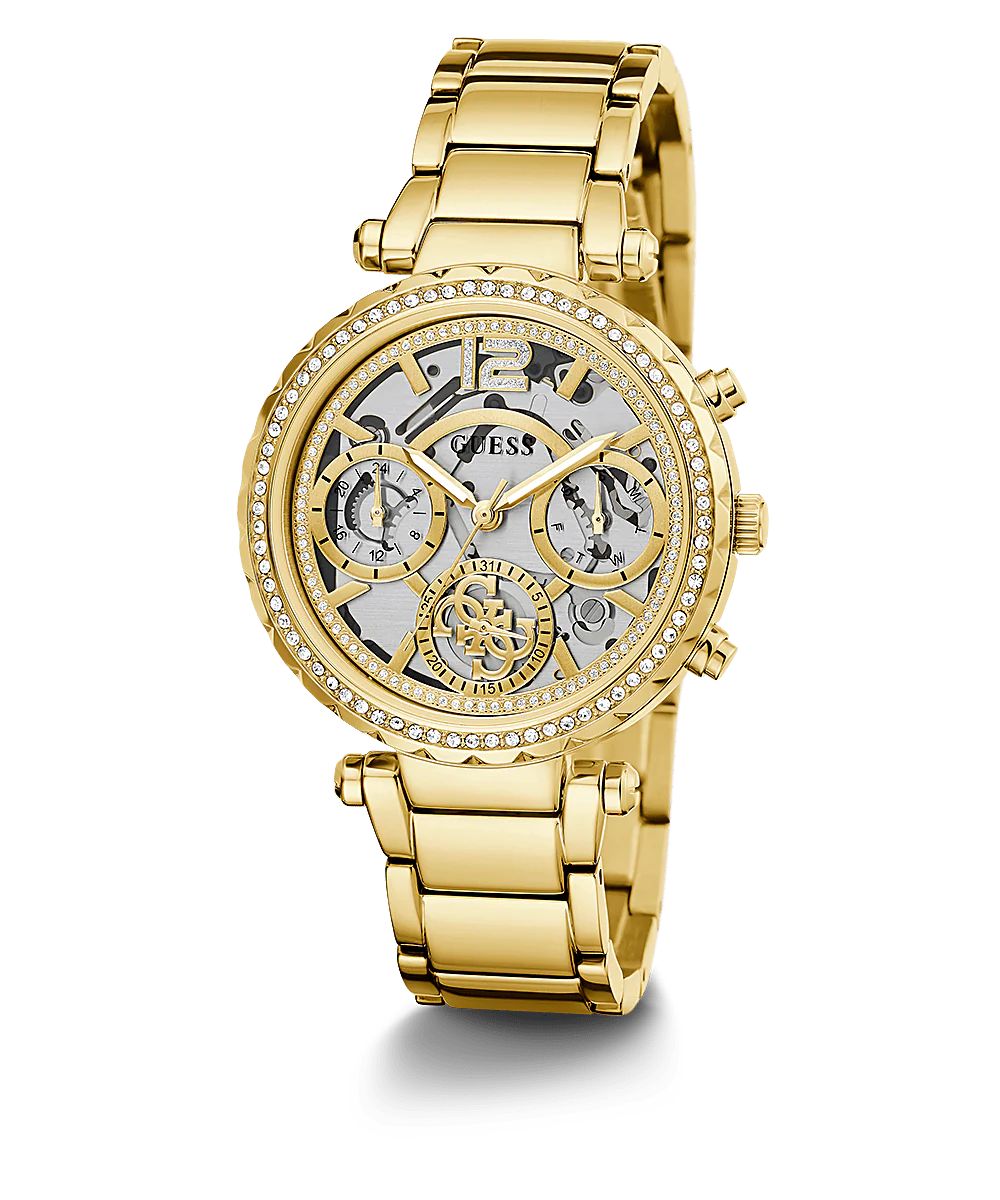 Guess Women's Watch GW0403L2, 37mm, Gold Tone Stainless Steel