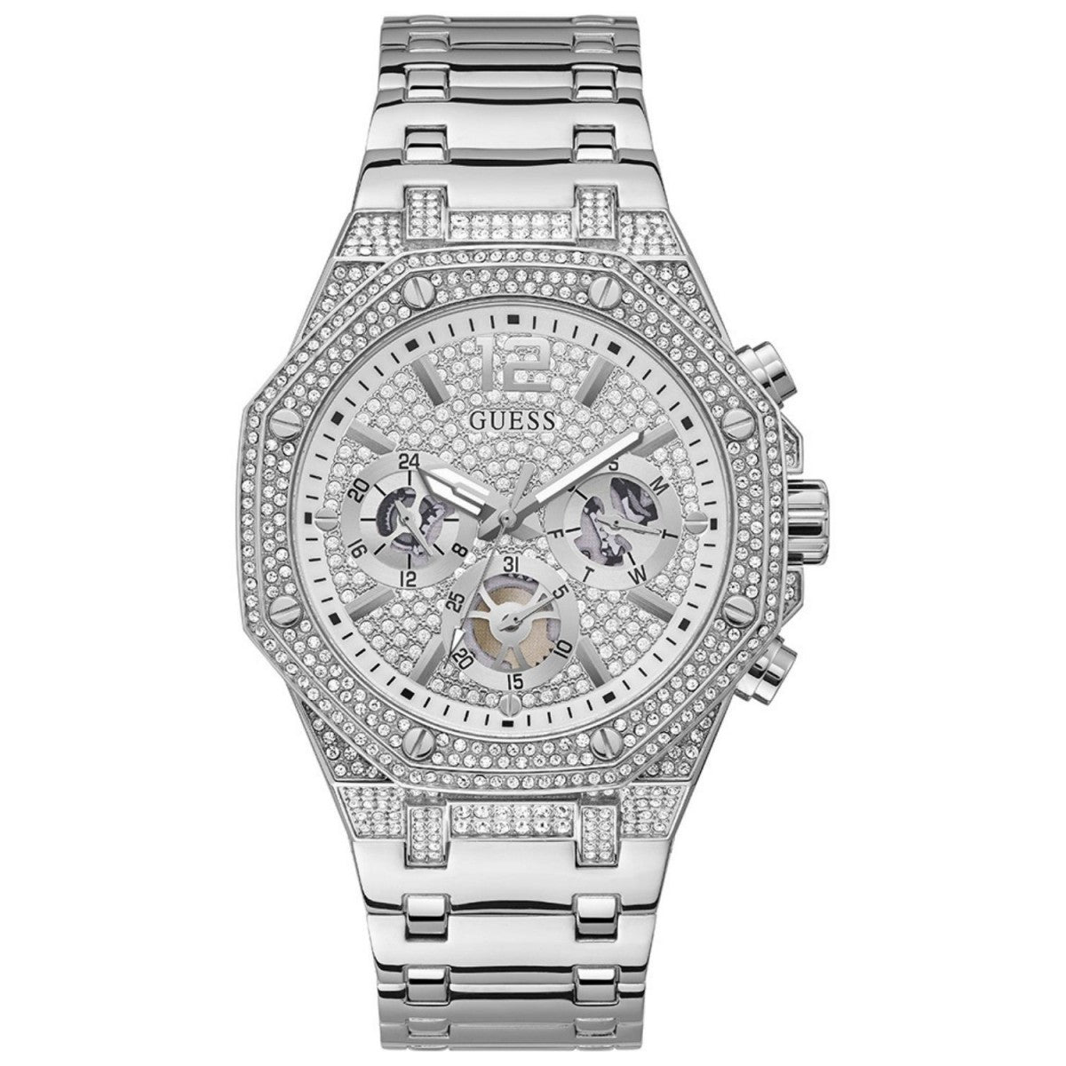 Guess Men's Watch GW0419G1 (44MM) Grey Stainless Steel
