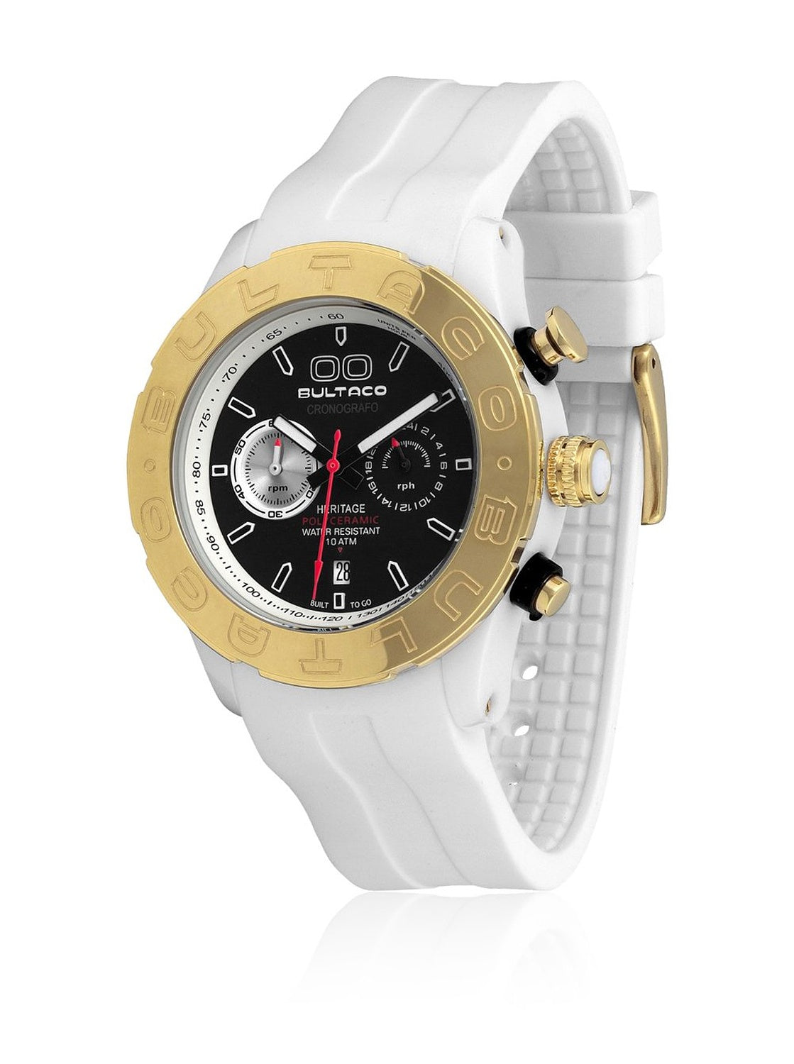 Watch Bultaco Unisex H1PW43C-CV1 (43MM) White