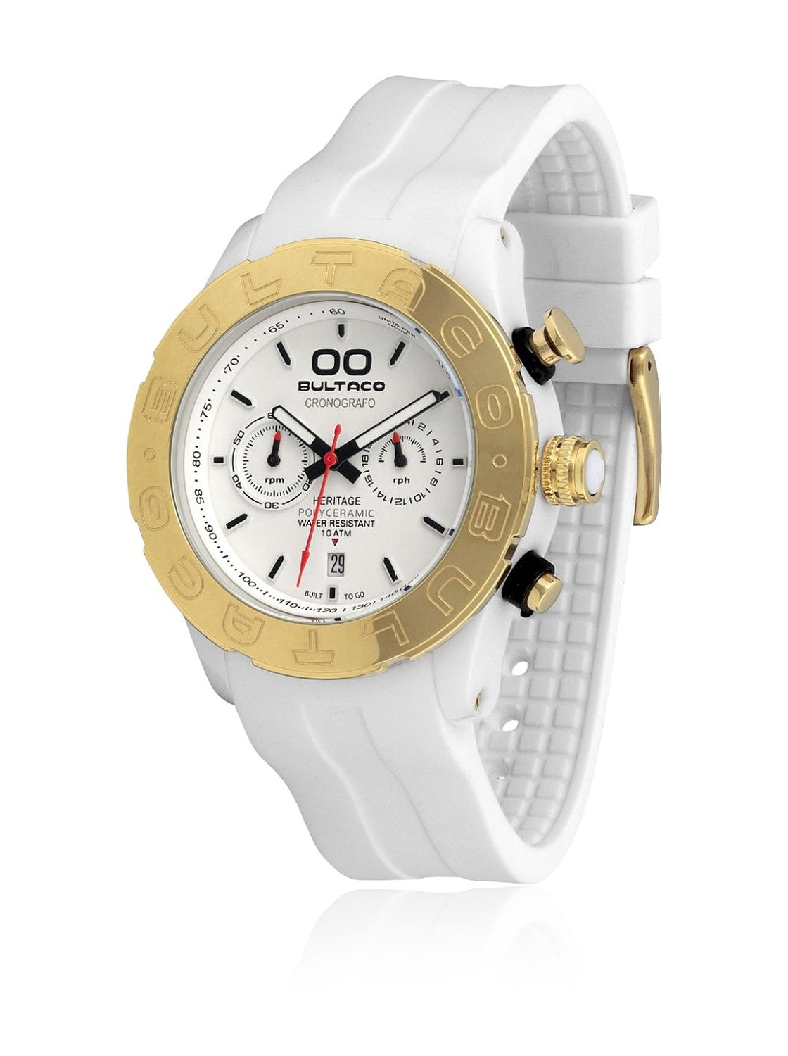 Watch Bultaco Man H1PW43C-CW2 (43MM) White
