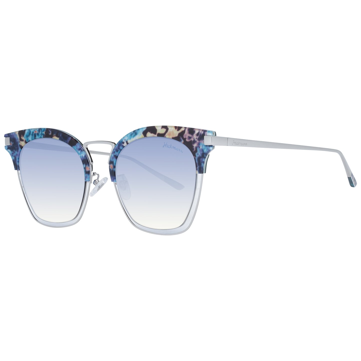 Ana Hickmann Women’s Sunglasses HI3037A-54H03 with Metal Frame in Blue - Lens: 54mm, Bridge: 22mm, Temple: 145mm