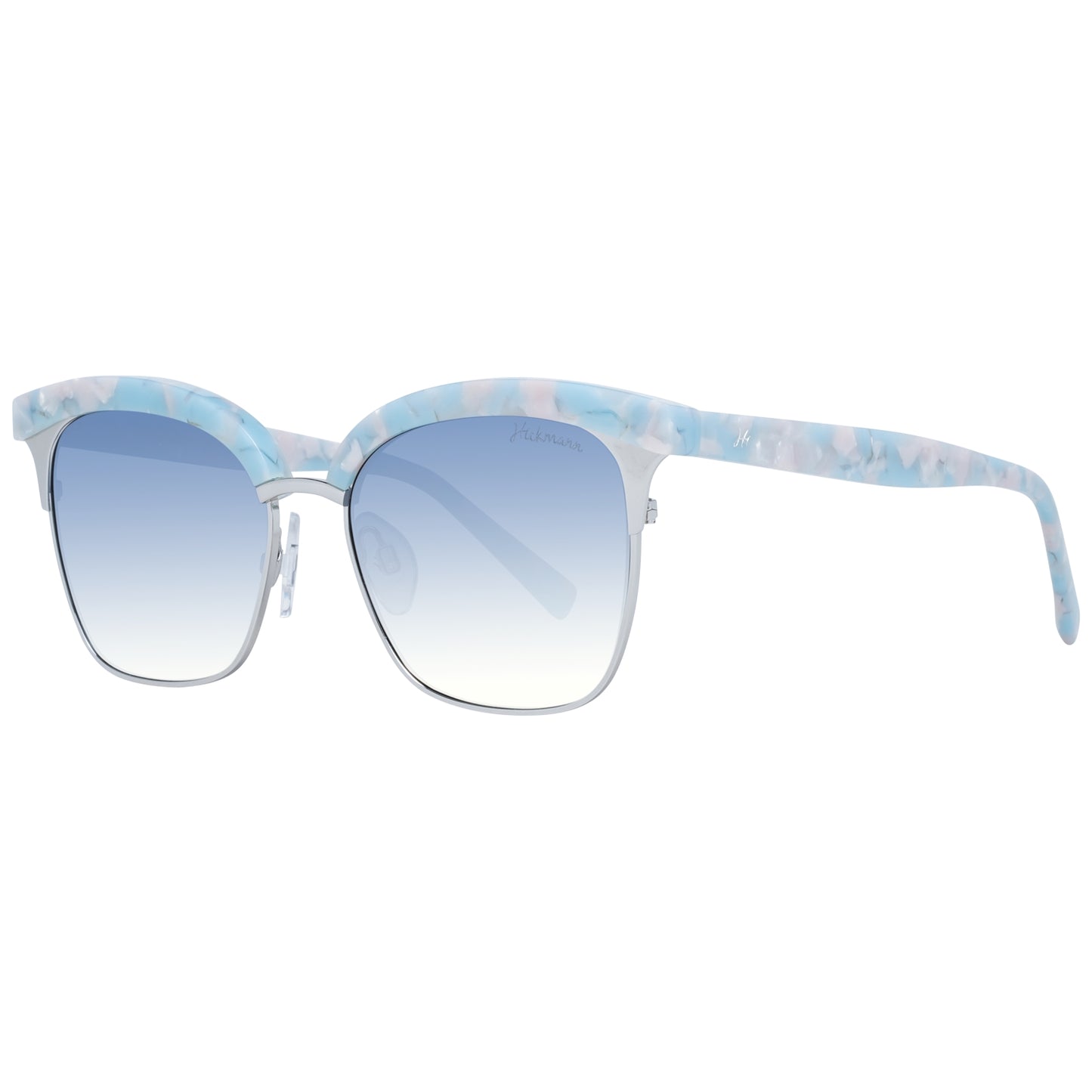 Ana Hickmann Women’s Sunglasses HI3051-53G21 with Metal Frame, Grey Color, Lens/Bridge/Temple Dimensions 53/16/140 mm