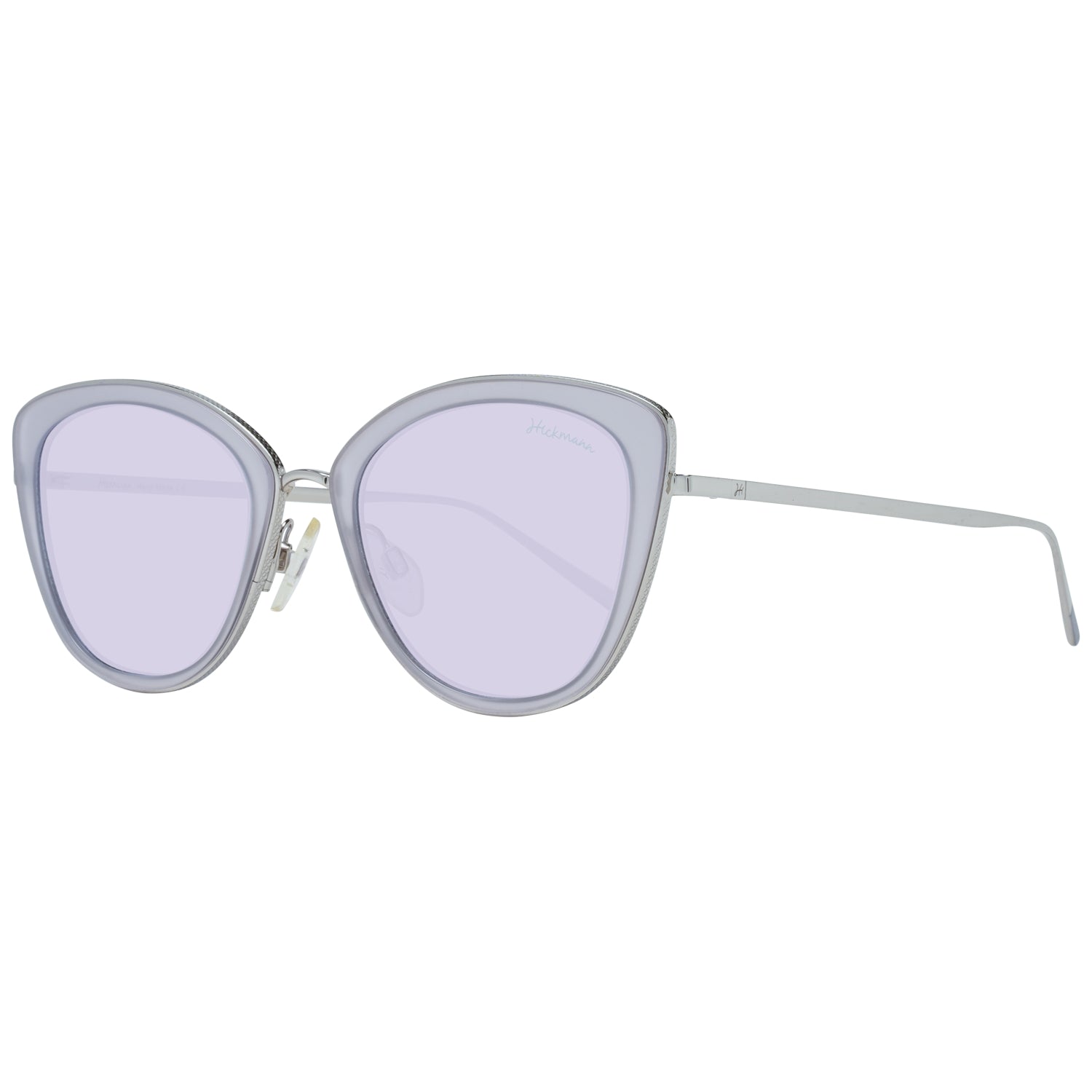 Ana Hickmann Women Sunglasses HI3053-53T02 with Metal Frame, Purple Color, Lens/Bridge/Temple Measurements 53/20/145 mm, Grey Category 1 Lenses with 100% UVA & UVB Protection