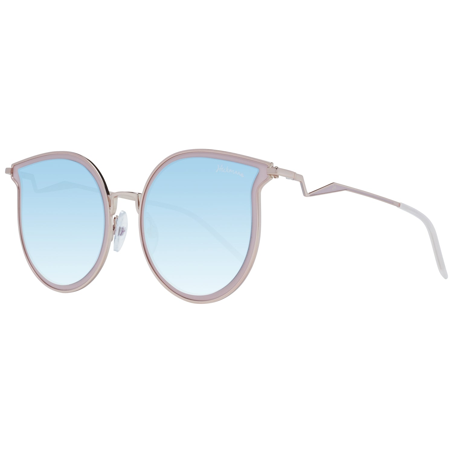 Ana Hickmann Women’s Sunglasses HI3066-5405A with Metal Frame, Pink Color, Lens/Bridge/Temple Dimensions 54/22/145 mm, Category 1 Mirror, 100% UVA & UVB Protection