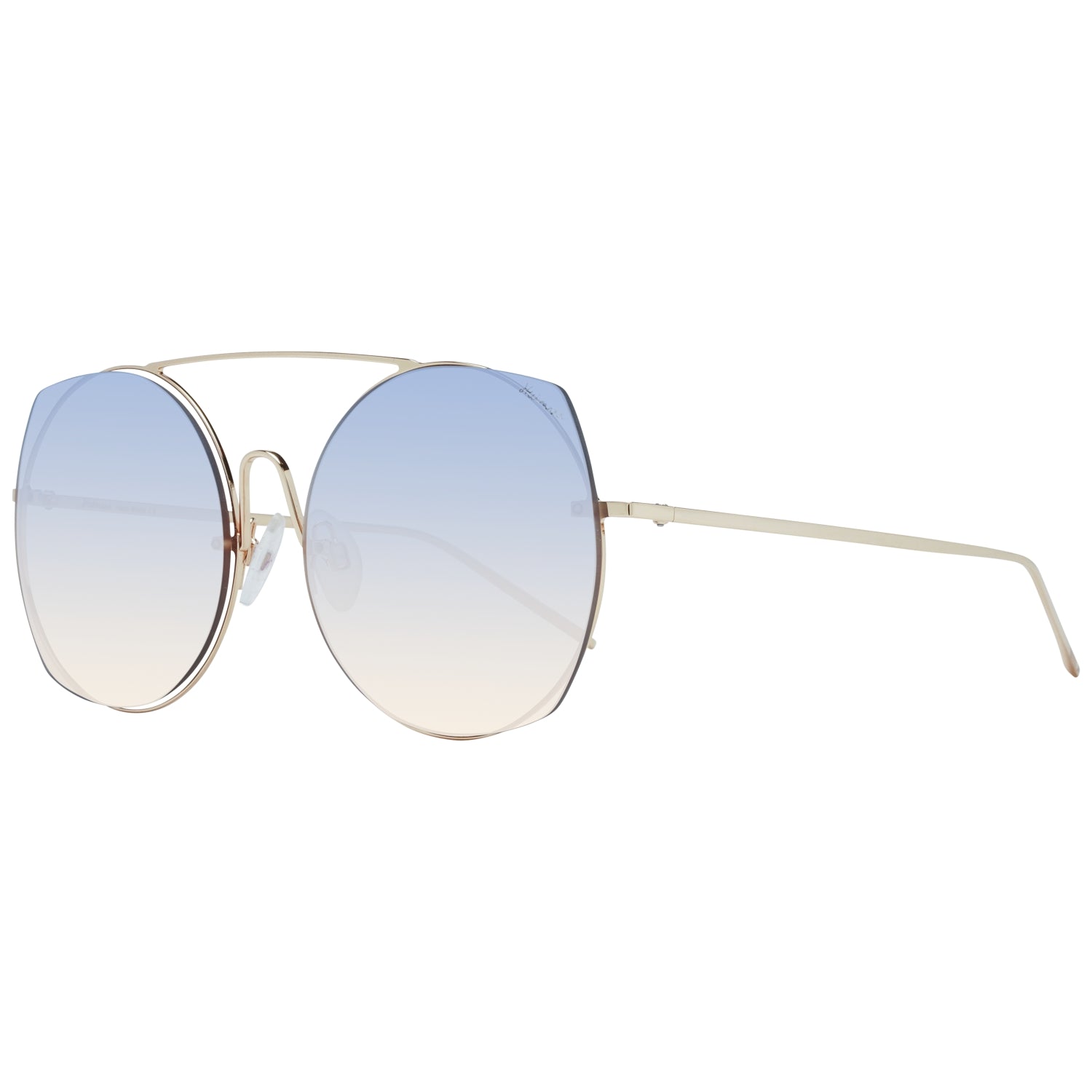 Sunglasses Ana Hickmann Women HI3067-5604B Metal Frame Golden Color 56/19/145 mm
