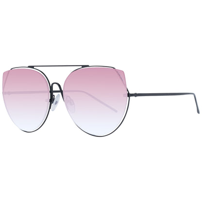 Ana Hickmann Women Sunglasses HI3068-5809A, Metal Frame, Lens/Bridge/Temple Dimensions: 58/18/145 mm, Black