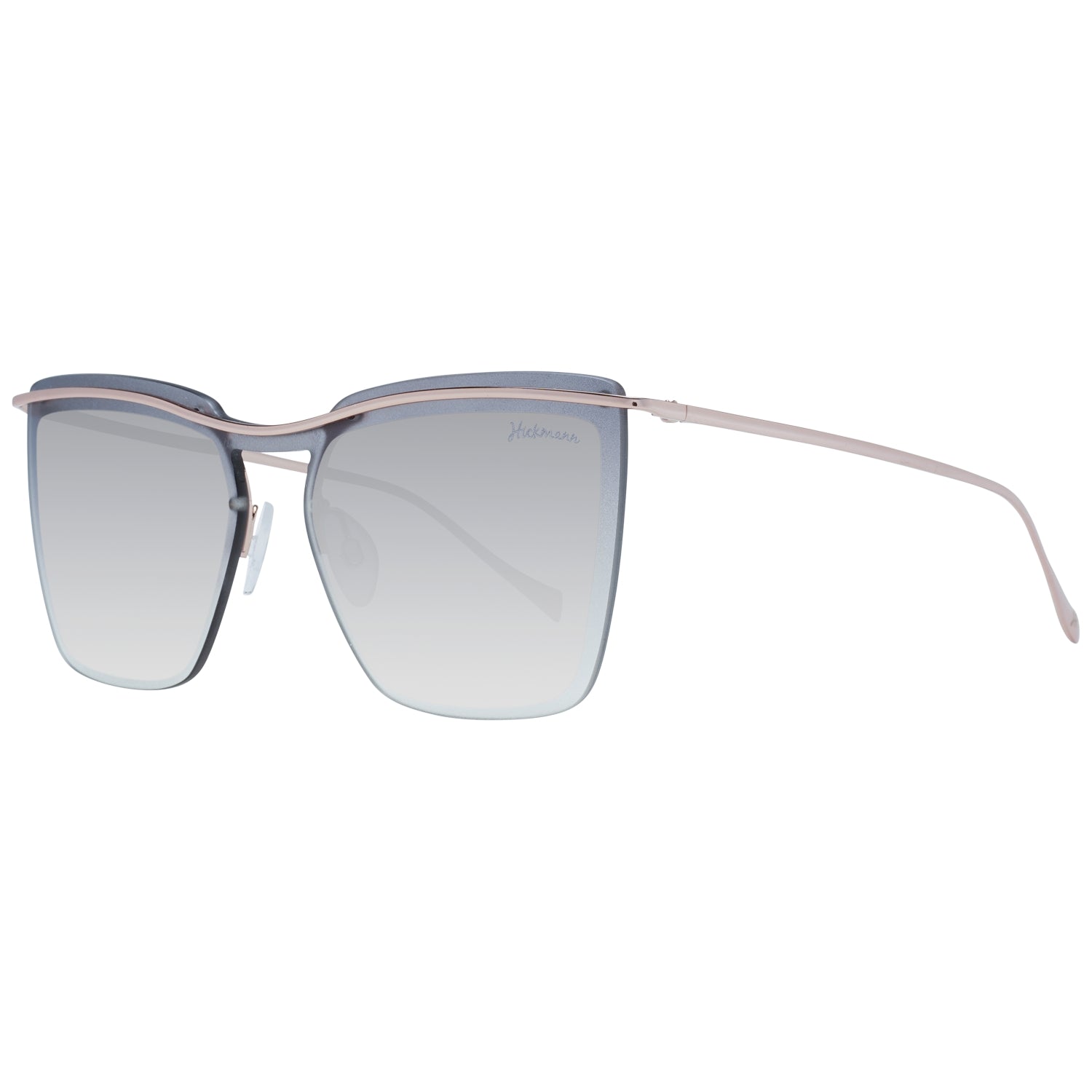 Ana Hickmann Women’s Sunglasses HI3081-13305A, Metal Frame, Pink Color, Lens/Bridge/Temple Size: 133/145 mm, Grey Lenses, Category 2 Degraded with 100% UVA & UVB Protection