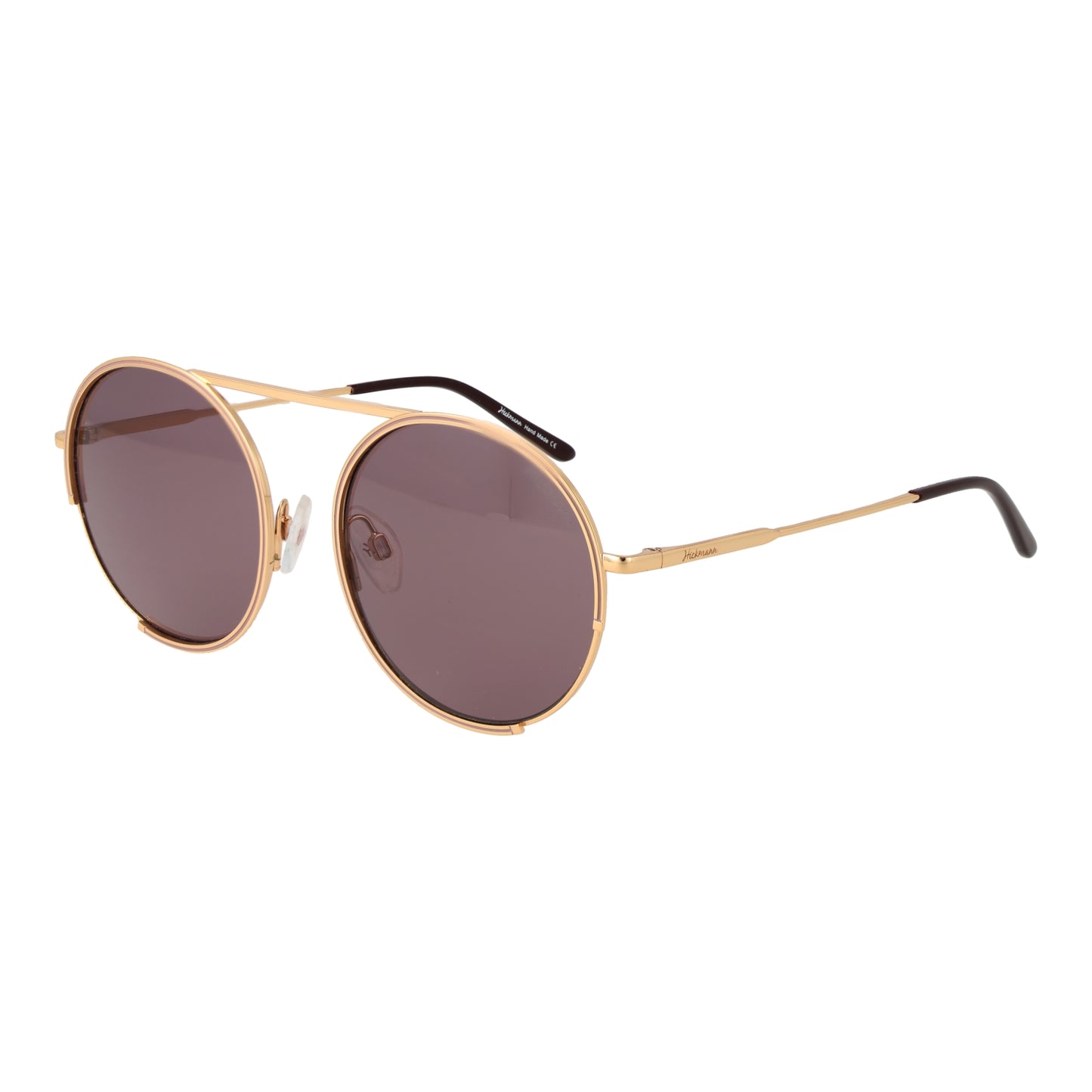Ana Hickmann Women Sunglasses HI3082-5413A - Metal Frame, Golden Color, Lens/Bridge/Temple: 54/19/145 mm, Grey Lens, Category 2 UV Protection