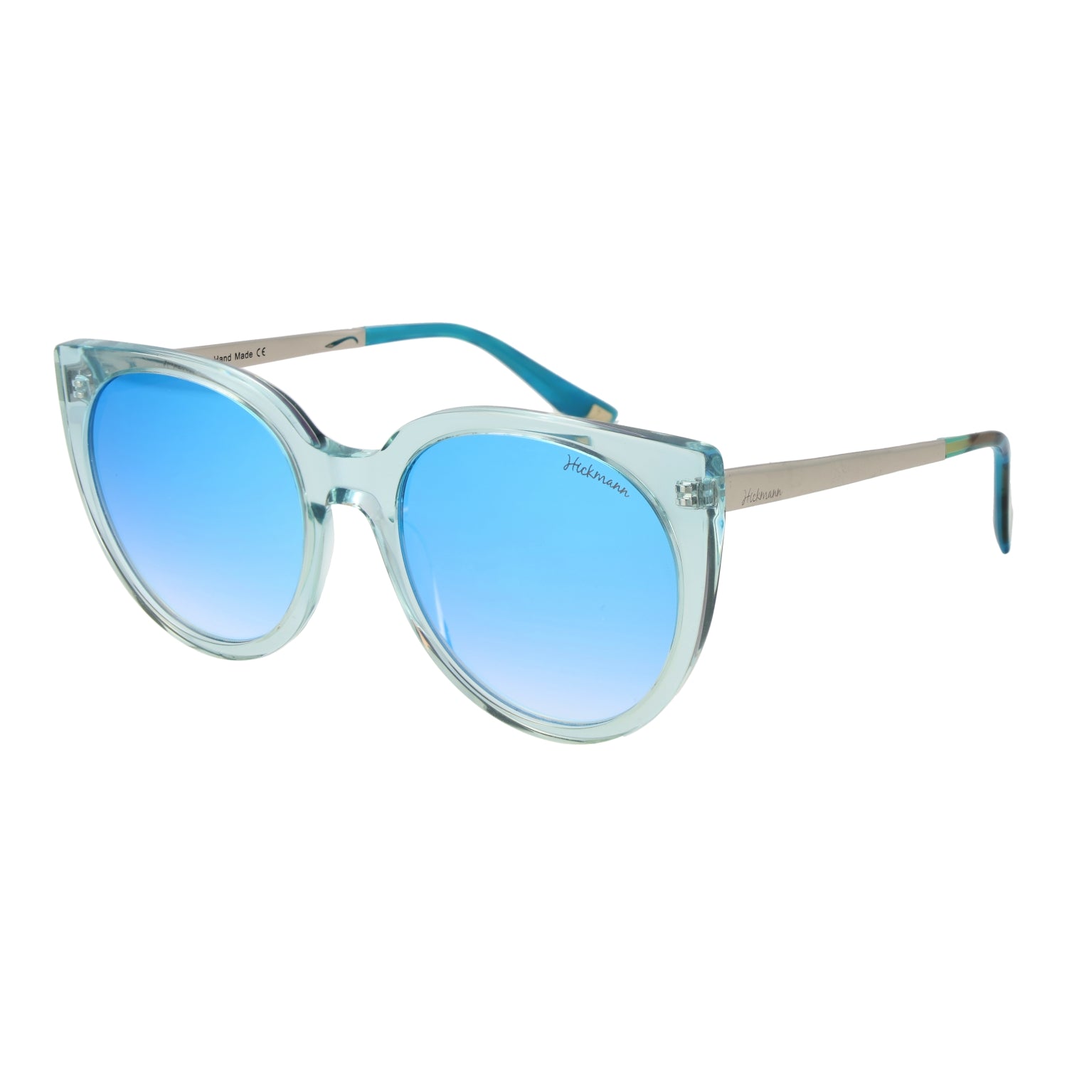Ana Hickmann Women's Sunglasses HI9060-56T03 with Blue Plastic Frame, Lens/Bridge/Temple Size 56/21/150 mm
