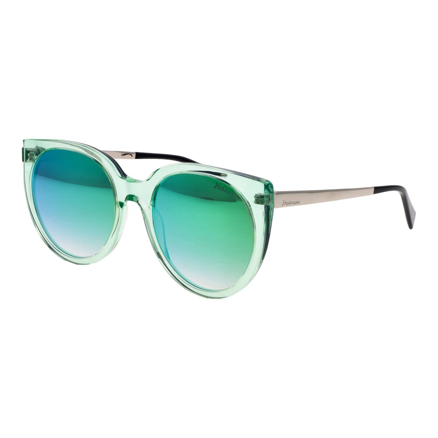 Ana Hickmann Women Sunglasses HI9060-56T04 with Lens/Bridge/Temple Dimensions 56/21/150 mm, Green Plastic Frame