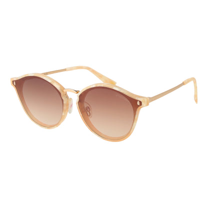 Sunglasses Ana Hickmann Women HI9066-49G23 Metal Frame Multicolored Brown Lenses (Lens/Bridge/Temple) 49/21/145 mm, Category 2 UV Protection