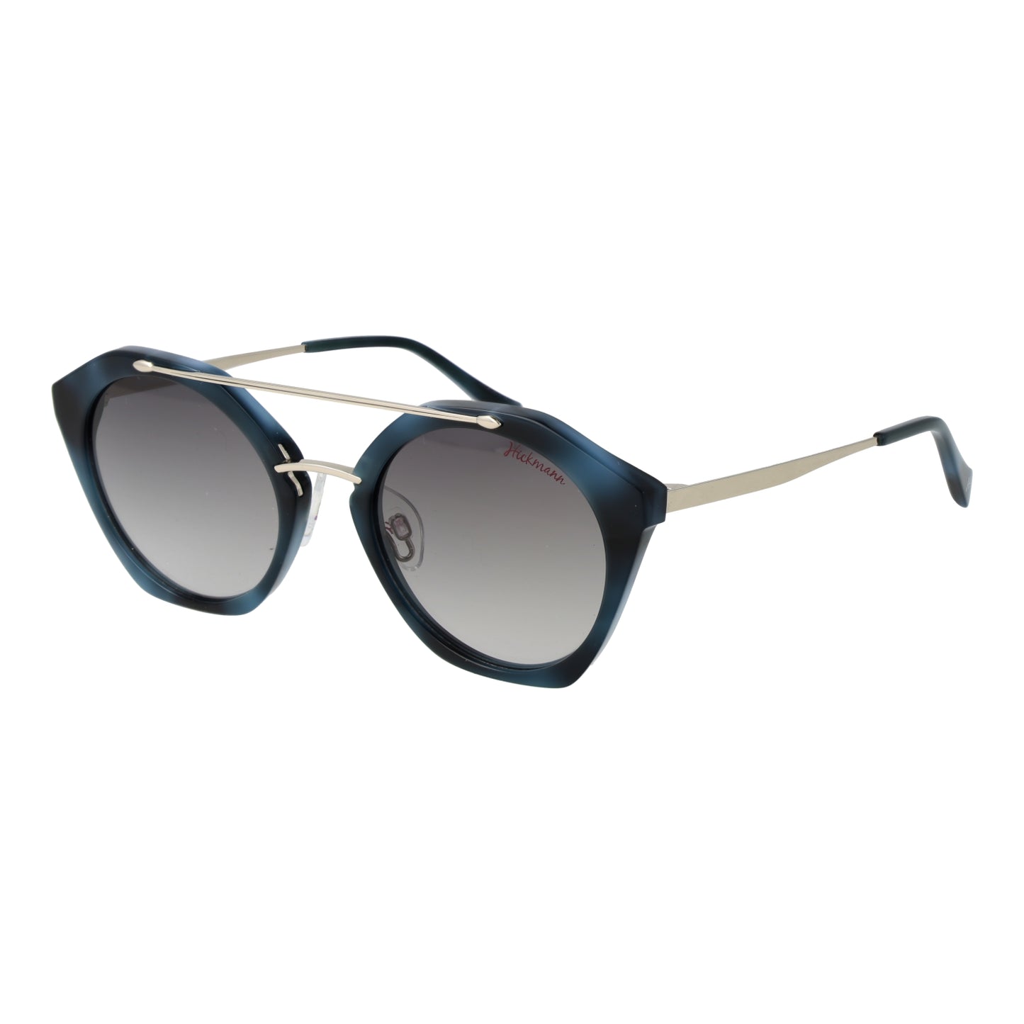 Ana Hickmann Women's Sunglasses HI9087-51H01, Metal Frame, Blue, Lens 51mm, Bridge 20mm, Temple 140mm