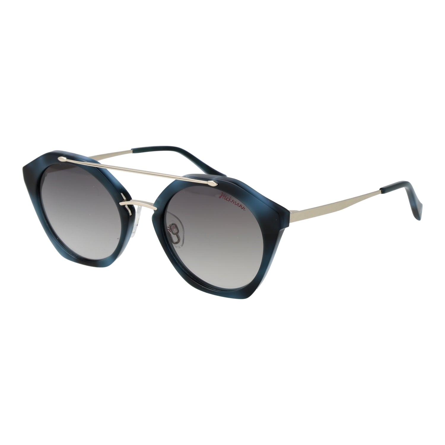 Ana Hickmann Women's Sunglasses HI9087-51H01, Metal Frame, Blue, Lens 51mm, Bridge 20mm, Temple 140mm