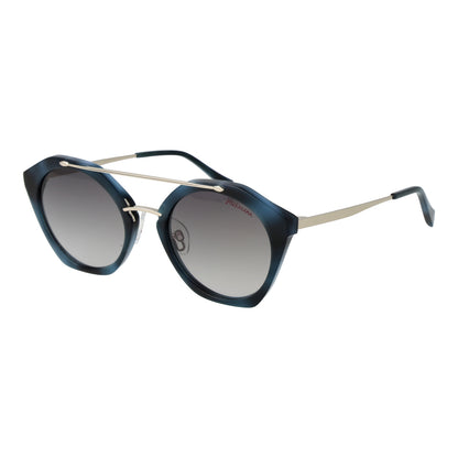 Ana Hickmann Women's Sunglasses HI9087-51H01, Metal Frame, Blue, Lens 51mm, Bridge 20mm, Temple 140mm