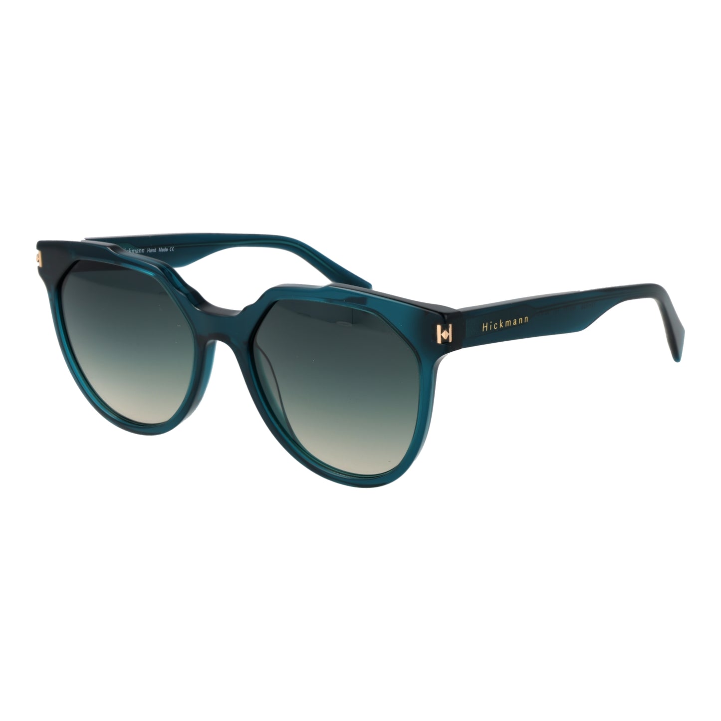 Ana Hickmann Women's Sunglasses HI9171-55T01 with Blue Acetate Frame, Lens 53mm / Bridge 17mm / Temple 142mm