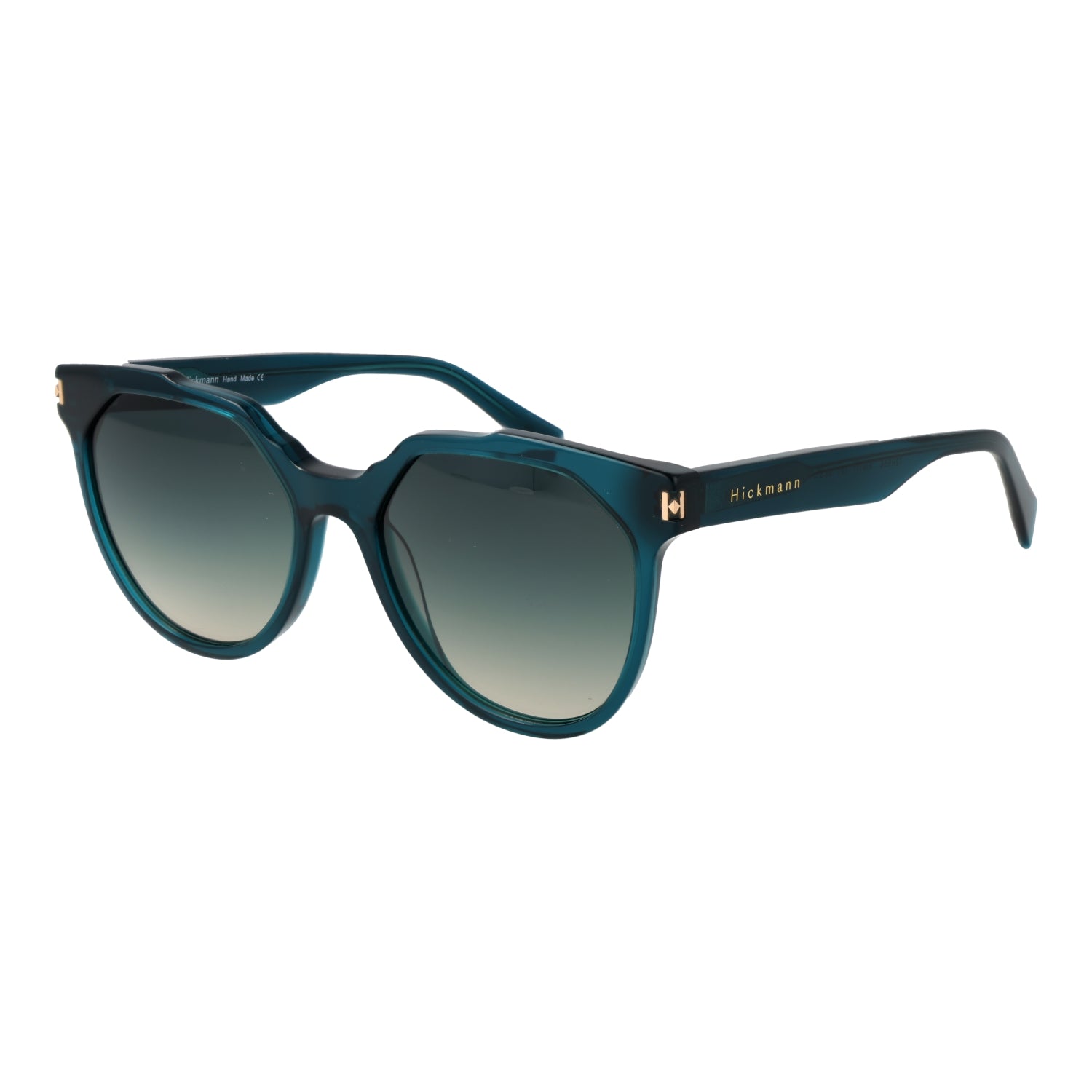 Ana Hickmann Women's Sunglasses HI9171-55T01 with Blue Acetate Frame, Lens 53mm / Bridge 17mm / Temple 142mm