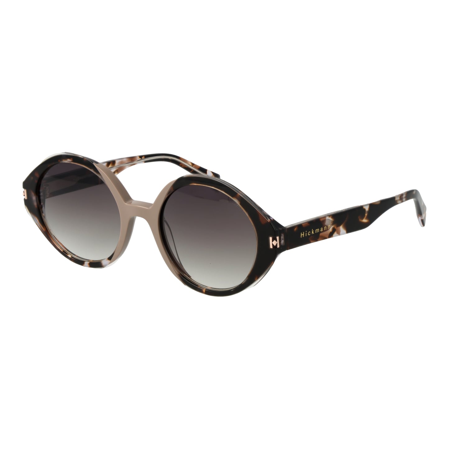 Ana Hickmann Women's Sunglasses HI9175-51P02, Lens/Bridge/Temple Dimensions 51/19/142 mm, Grey Acetate Frame, Category 3 UV Protection