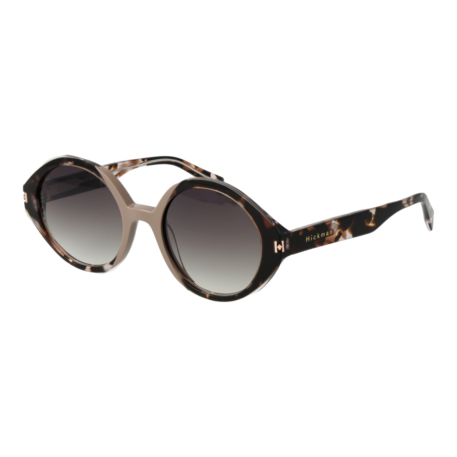 Ana Hickmann Women's Sunglasses HI9175-51P02, Lens/Bridge/Temple Dimensions 51/19/142 mm, Grey Acetate Frame, Category 3 UV Protection