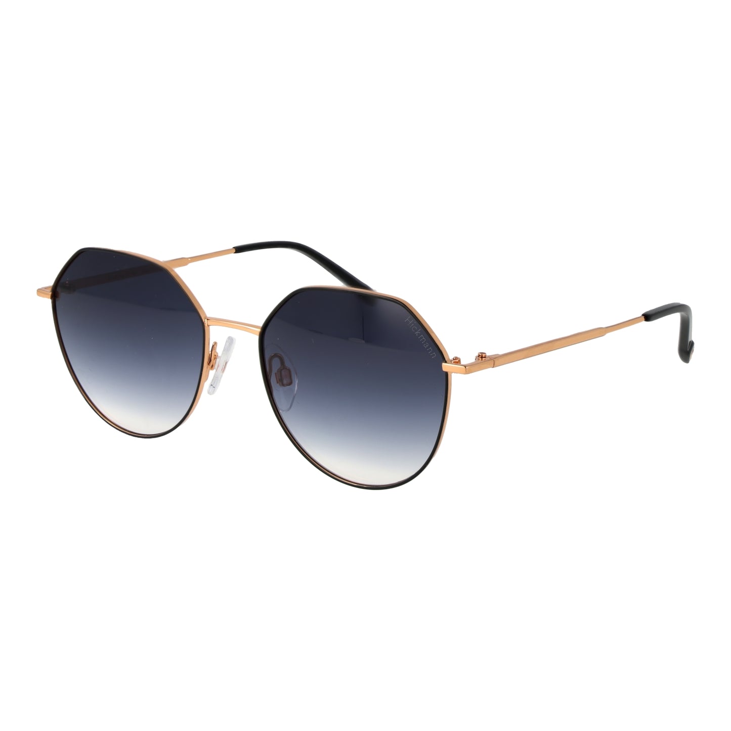 Ana Hickmann Women's Sunglasses HIY3001-5209A Metal Frame, Black, Lens/Bridge/Temple Measurements 52/17/135 mm