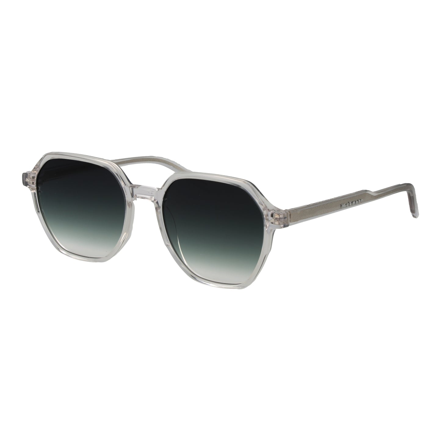 Ana Hickmann Women's Sunglasses HIY9000-50T01, Lens/Bridge/Temple Dimensions 50/17/136 mm, Transparent Acetate Frame, Blue Lenses, Category 3 UV Protection