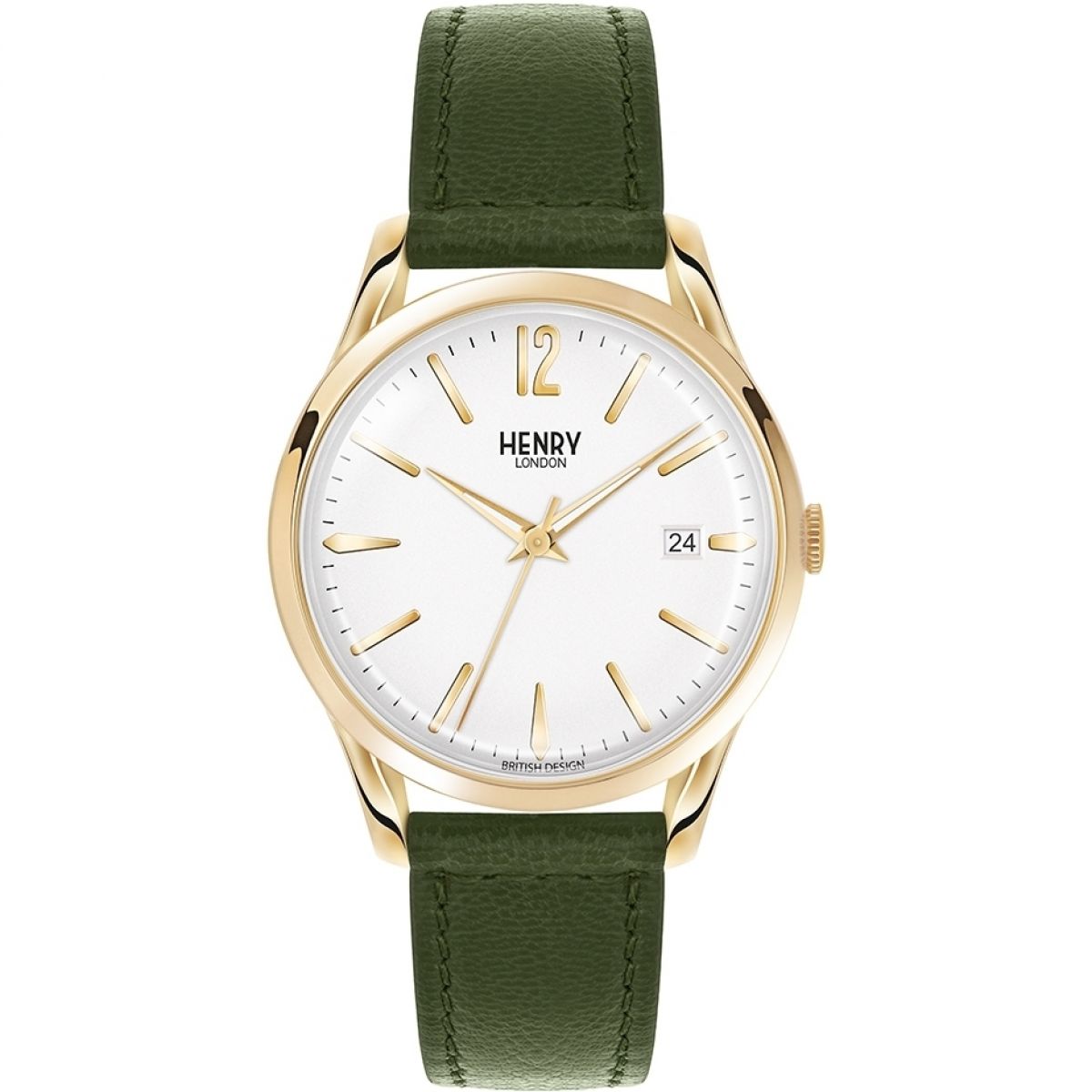 Watch Henry London Unisex HL39-S-0098 (39MM) Green