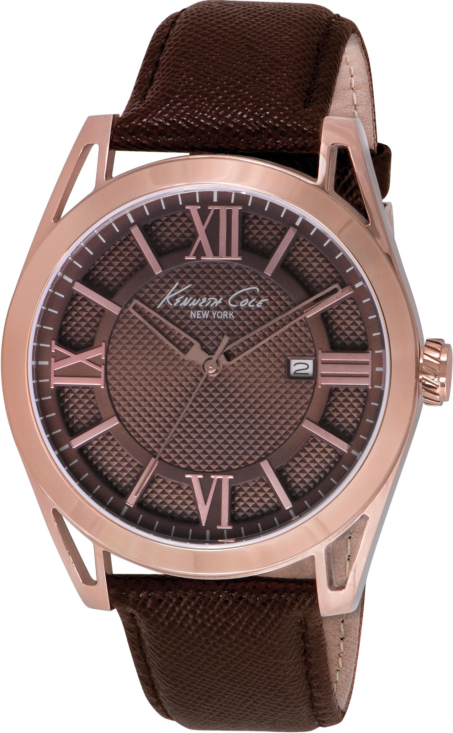Watch Kenneth Cole Man IKC8073 (44MM) Brown