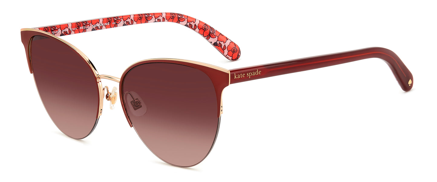 Kate Spade Women's Sunglasses IZARAGSC9AF73 with 57/17/140 mm Lens/Bridge/Temple