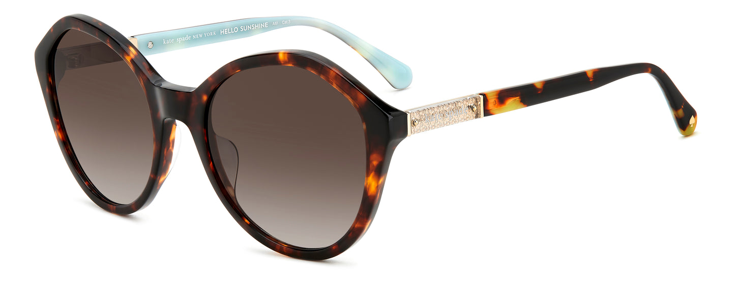 Kate Spade Women’s JEZEBELGS086F Sunglasses (Lens/Bridge/Temple) 54/17/140 mm