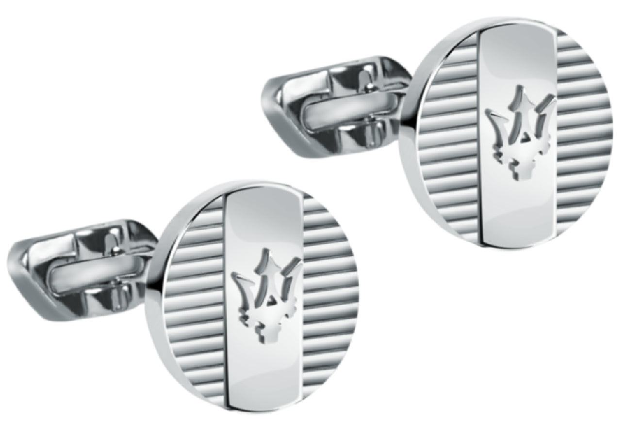 Twins Maserati Man JM121ATK13 Stainless Steel Cufflinks (2 cm)