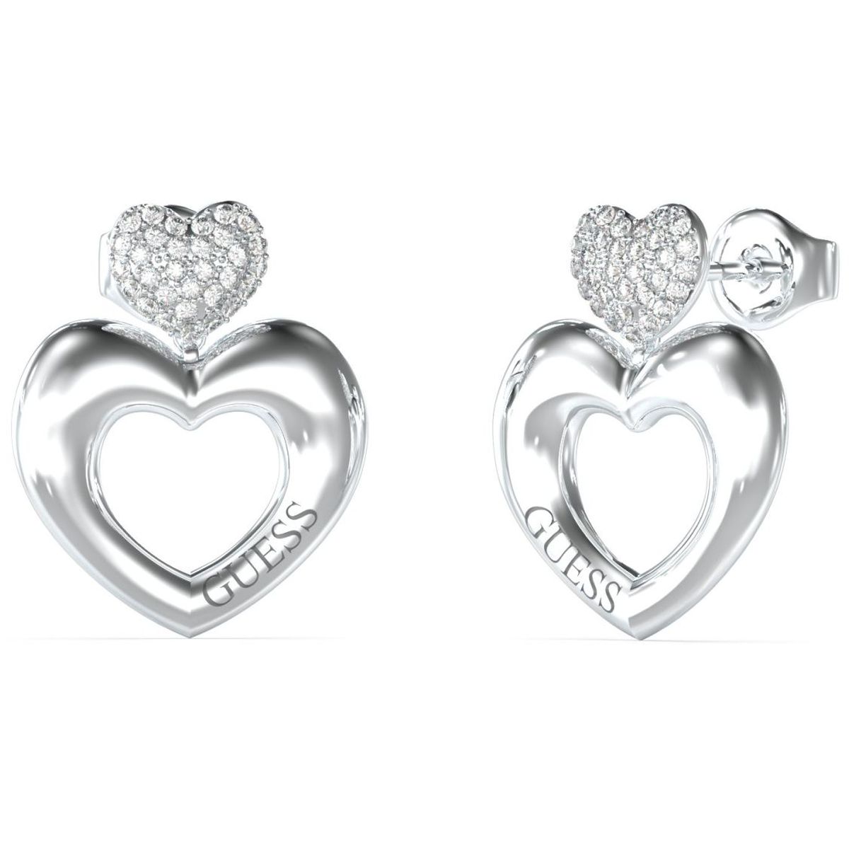 Guess Women's Earrings JUBE05209JWRH (2 cm)
