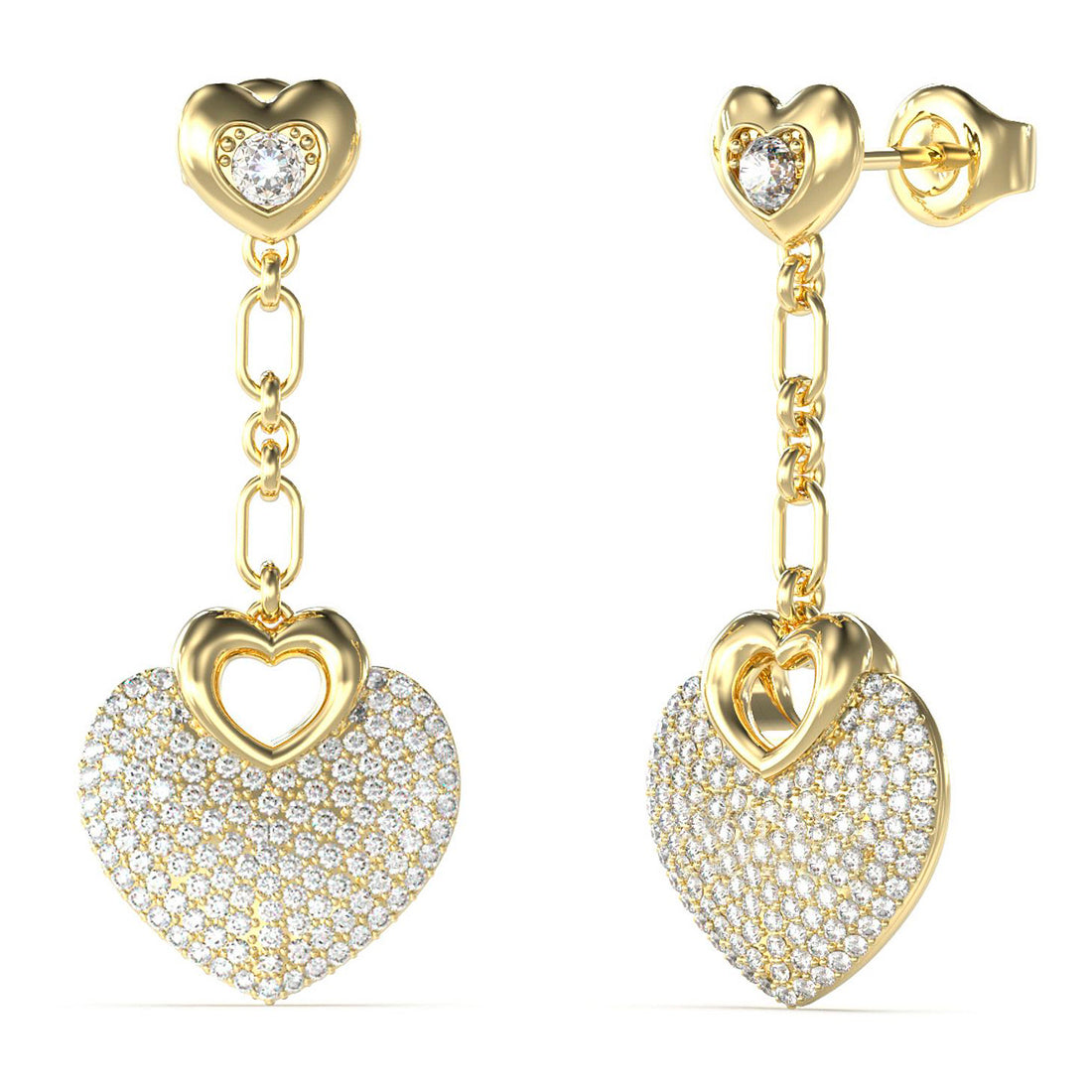 Guess Women's Earrings JUBE05210JWYG (4 cm)