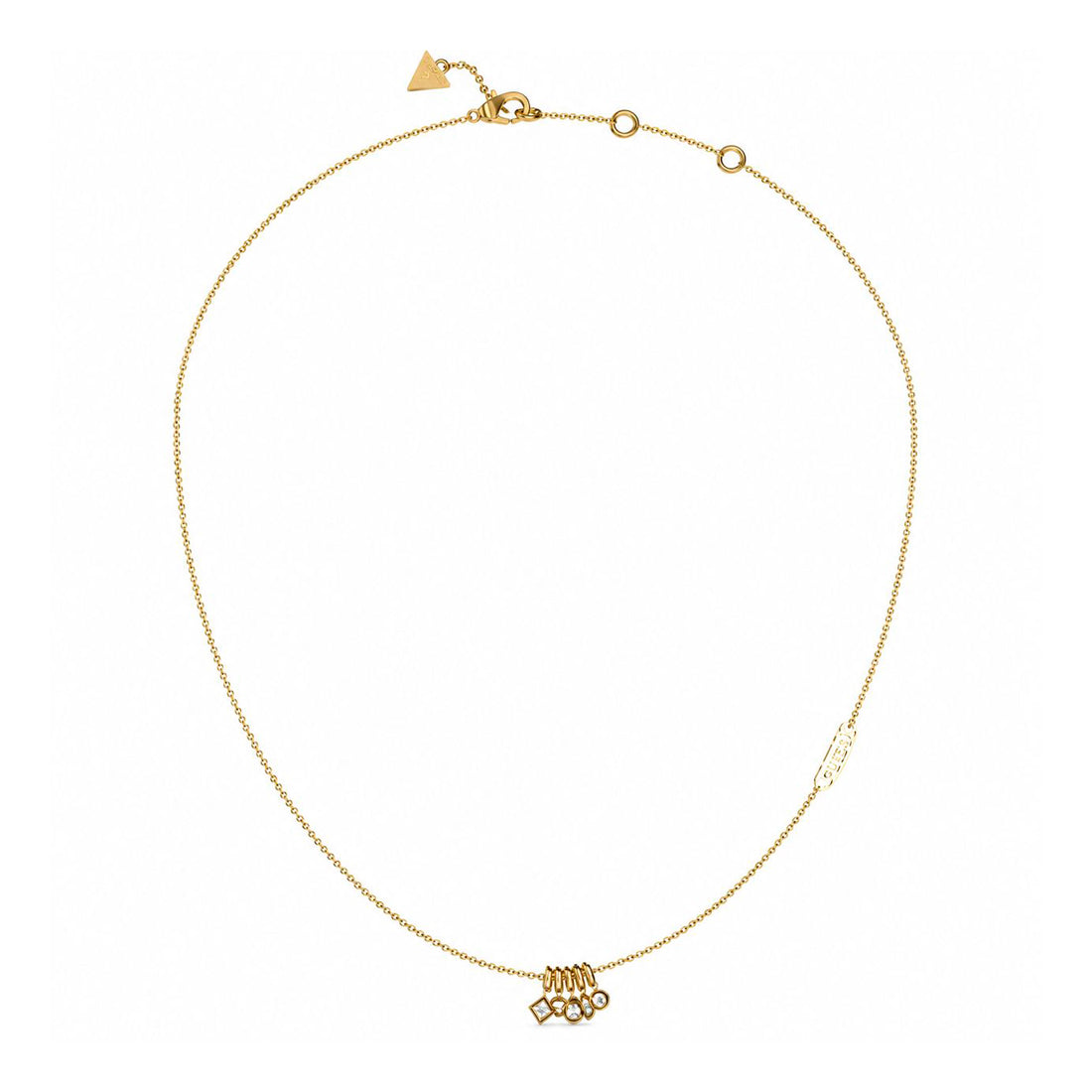 Guess Women's Necklace JUBN04646JWYG, 45 cm, Stainless Steel, Gold Color