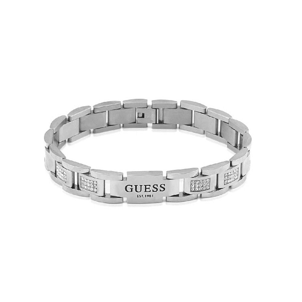 Bracelet Guess Women JUMB01314JWST, Stainless Steel, Grey, 20cm