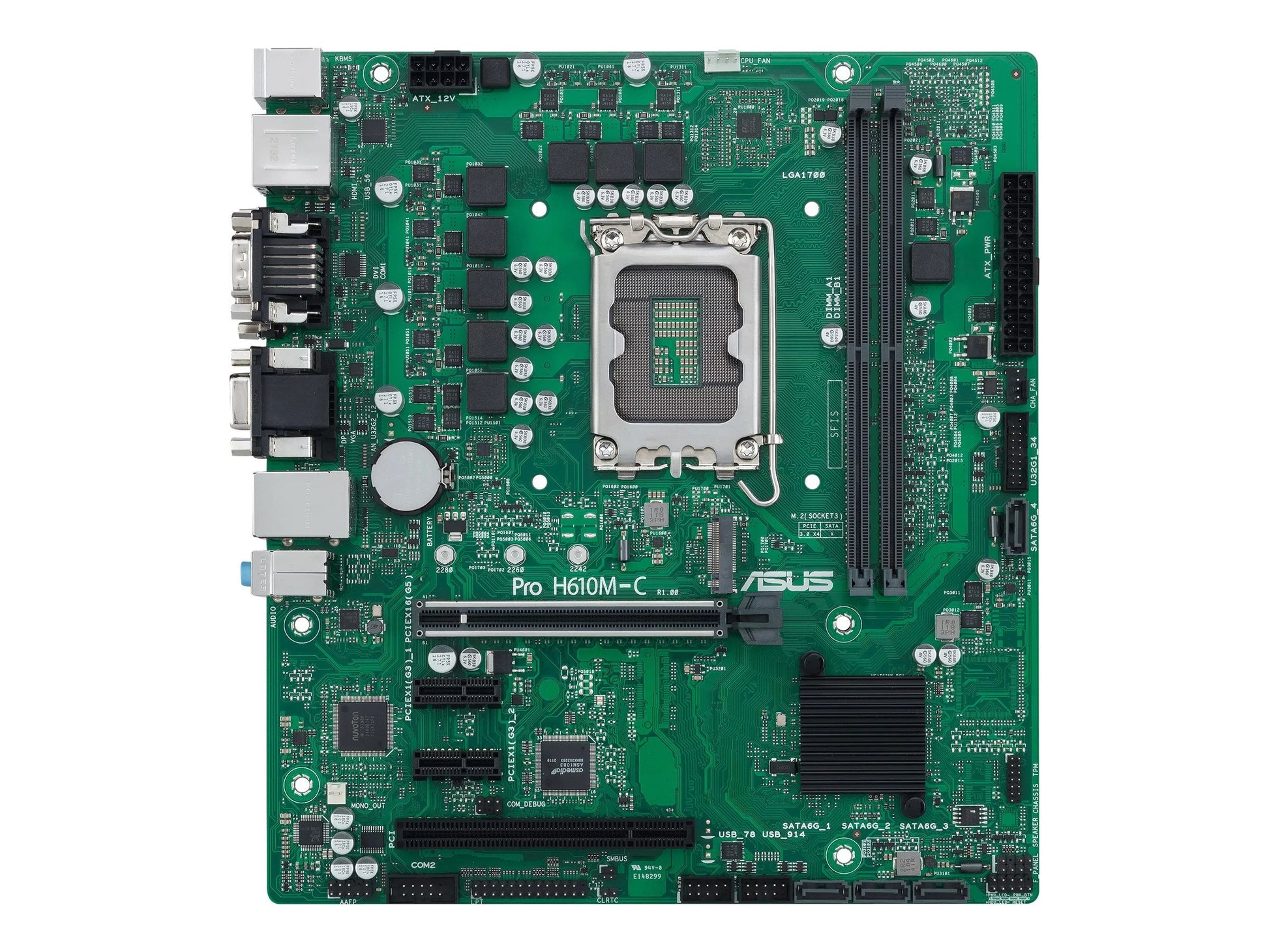 MB ASUS PRO H610M-C-CSM (Intel, 1700, DDR5, mATX)