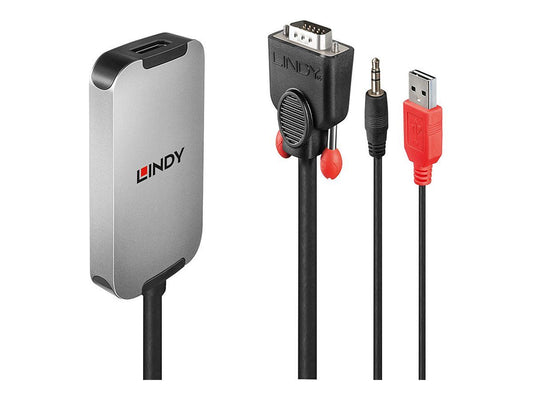LINDY VGA σε DisplayPort 1.2 Μετατροπέας
