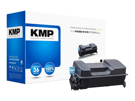 KMP Toner Kyocera TK-3190 Black 30000 S Remanufactured