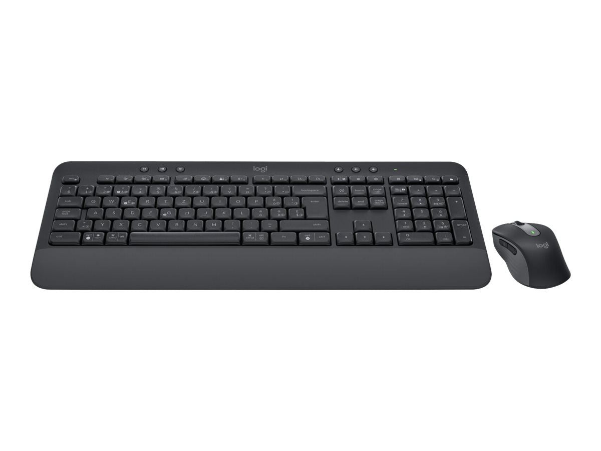 Logitech Wireless Keyboard and Mouse MK650 Black
