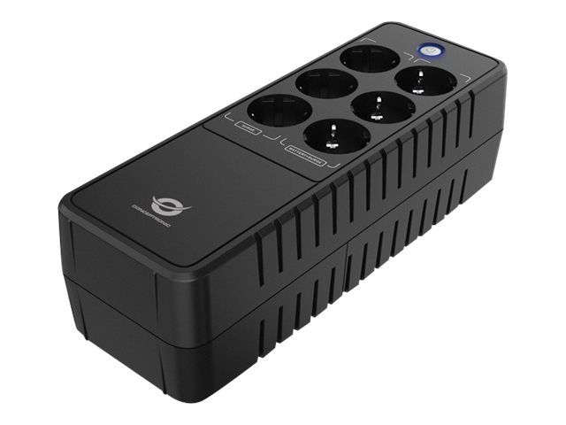 CONCEPTRONIC ZEUS USV 650VA 360W 6xSchuko LAN