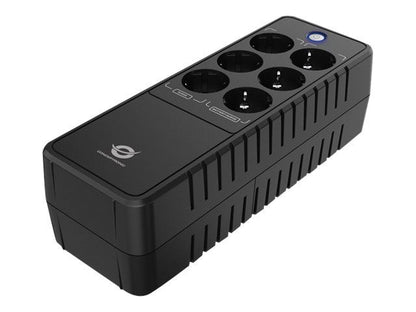 CONCEPTRONIC ZEUS USV 650VA 360W 6xSchuko LAN