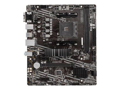 MSI A520M Pro (A520, AM4, mATX, DDR4)