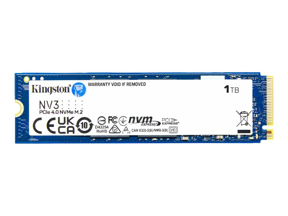 SSD 1TB Kingston M.2 PCI-E NVMe Gen4 NV3