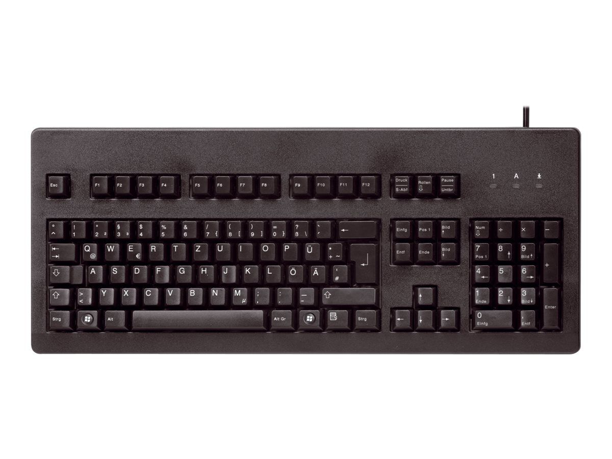 CHERRY TAS G80-3000 Ενσύρματο Πληκτρολόγιο DE-Layout με Μαύρους Διακόπτες